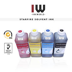 Solvent ink for Starfire 1024/25Pl 1L